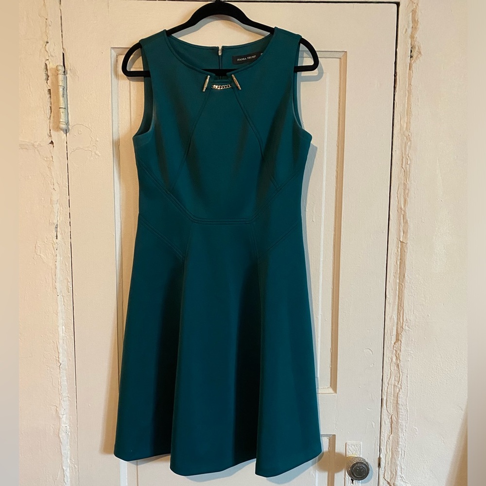 Green Ivanka Trump Dress